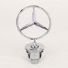 Emblema Stella Stante Cromata Originale Mercedes Benz per Cofano Modelli W123 W126 W201 W124