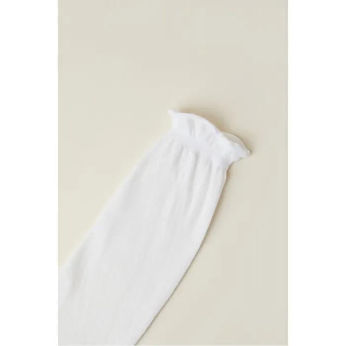 [Seo Ji-soo's Pick] Feb Warmer socks (white)_DFLAS26009WHT