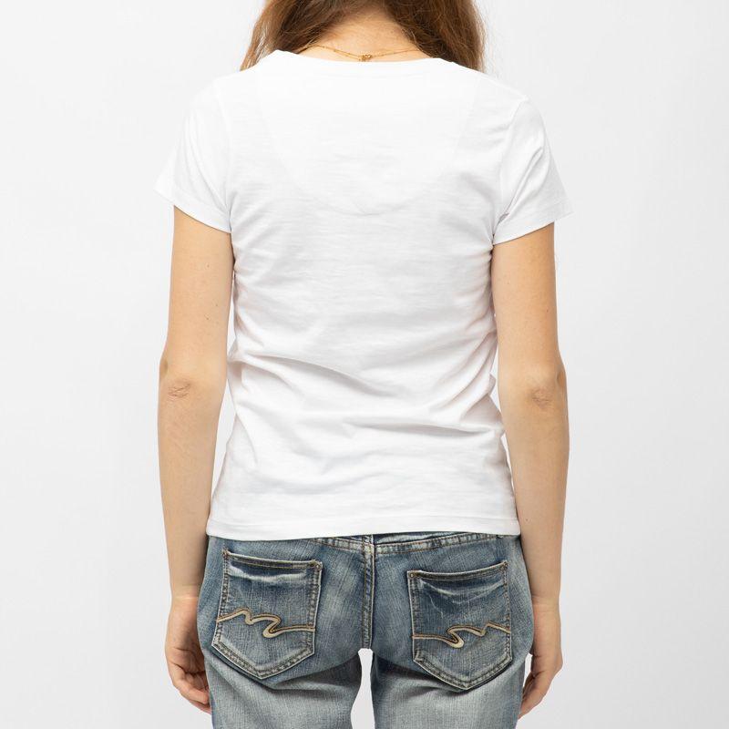 Tee shirt col v coton Live to Ride moto gp x von dutch Femme VON DUTCH