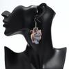 Cute 2D Flat Cat Acrylic Print Earrings for Women Funny Creative Pet Kitten Animals Drop Earring Lovely Jewelry Birthday Gifts
