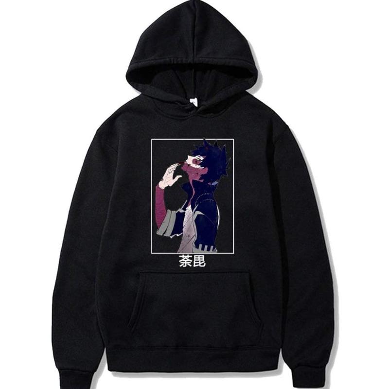 Japanese Animation My Hero Academy Hoodies Fashion Long Sleeve Sweatshirts Women Casual Harajuku Streetwear Sudaderas