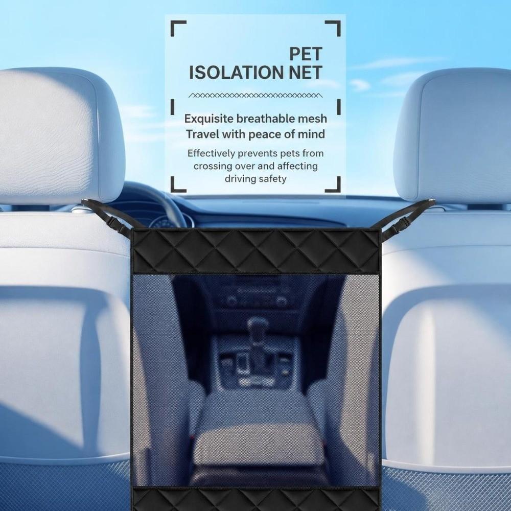 1Pc Elastic Car Pet Barrier Net Mesh Car Mesh Guard Dog Car Divider  Pet Travel Car Accessory