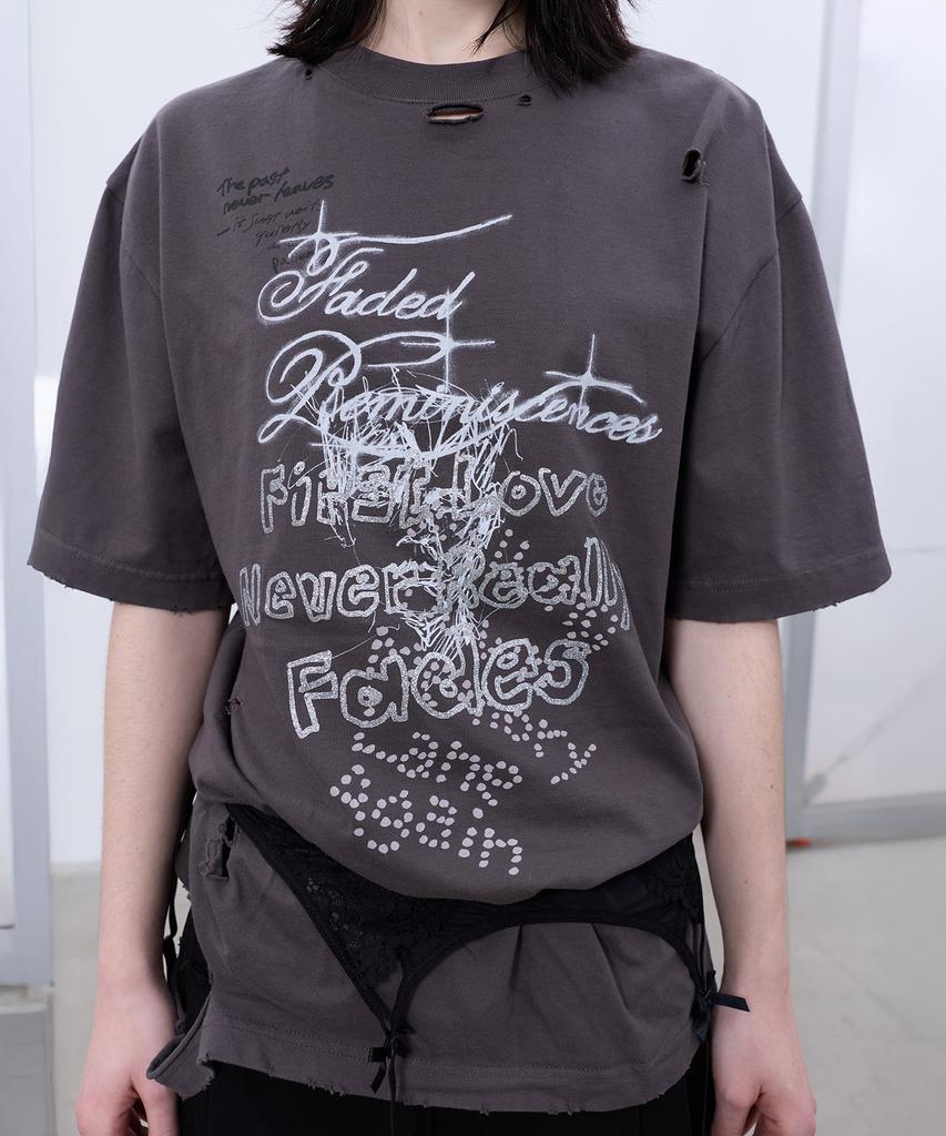 LCDC™ Distressed Oversized T-Shirt (Grey)