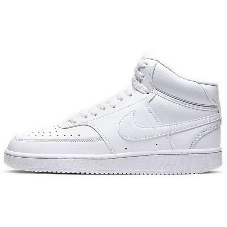 (WMNS) Nike Court Vision Mid  Triple White  Women s CD5436-100 EU 36.5