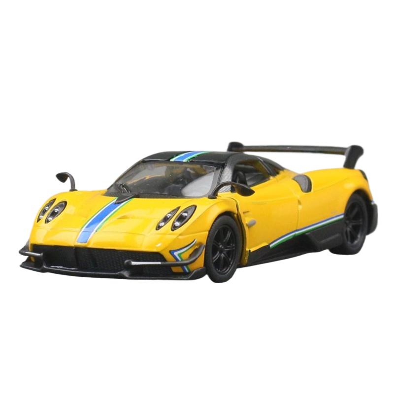 1/38 Pagani Huayra BC Alloy Sports Model Diecasts Metal Track Racing Vehicles Car Model High Simulation Collection Kids Toy Gift
