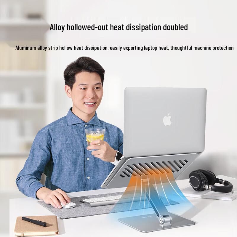 UGREEN Adjustable Laptop Stand with USB 3.0 Hub
