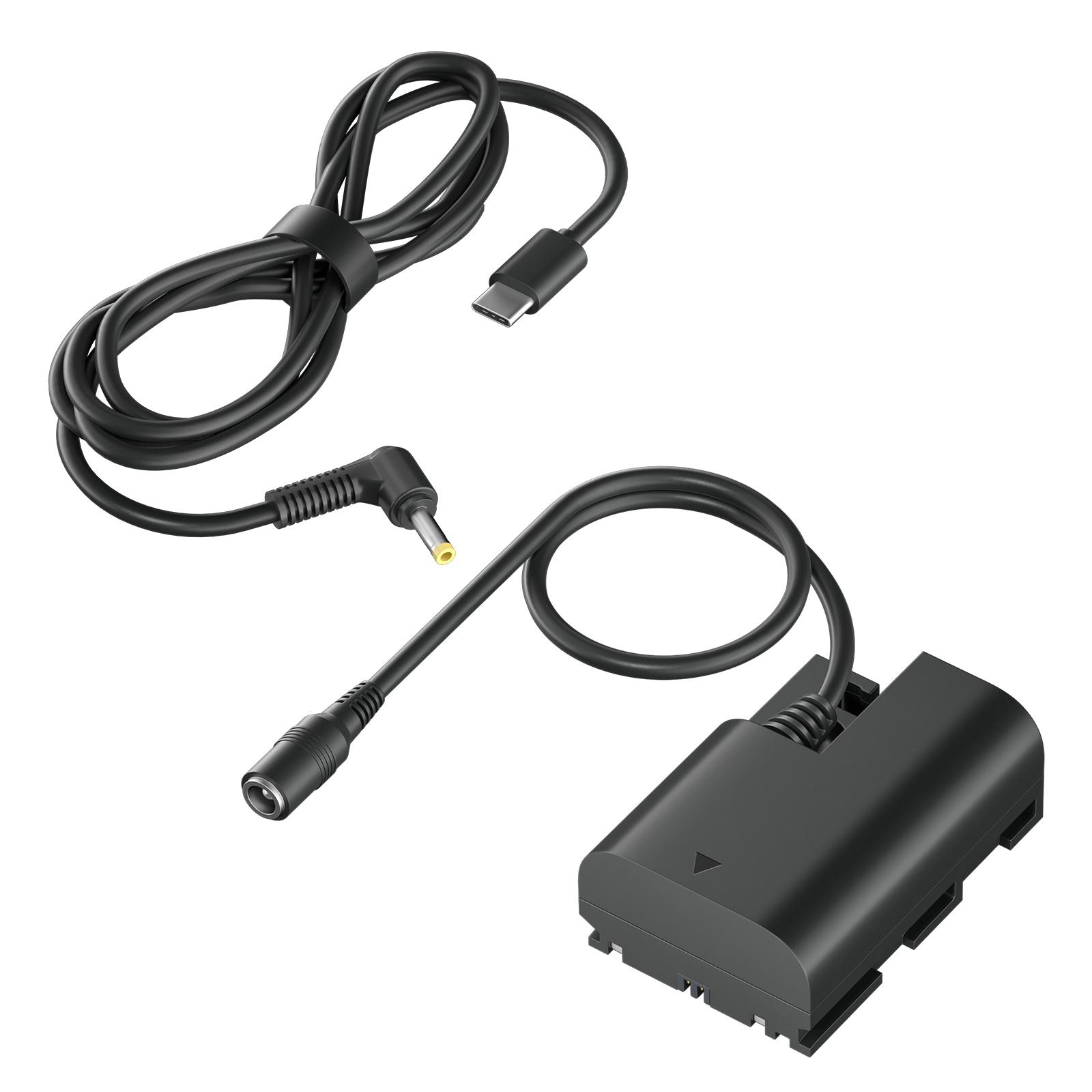 

LP-E6 Пустышка аккумулятора ACK-E6 DR-E6 Адаптер переменного тока для Canon EOS 5D Mark II III 5D2 5D3 6D 7D 60D 70D 80D TypeC