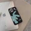 The minimalist rabbit phone case is suitable for iPhone 13, iPhone 15, iPhone 16 Pro Max