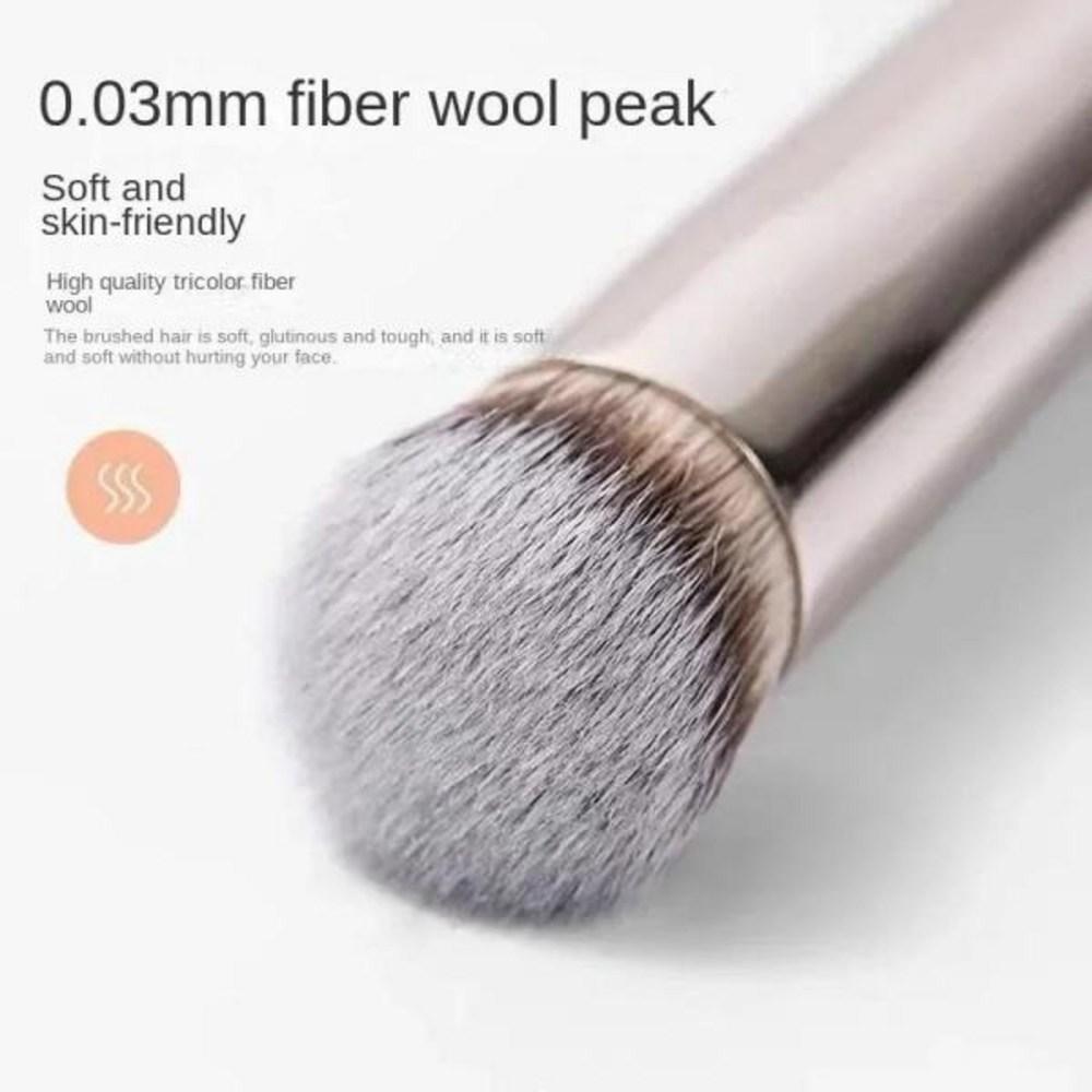 Make-up-Pinsel Foundation Concealer abgewinkelt nahtlose Abdeckung synthetische dunkle Kreis flüssige Creme Cosmeti, keine