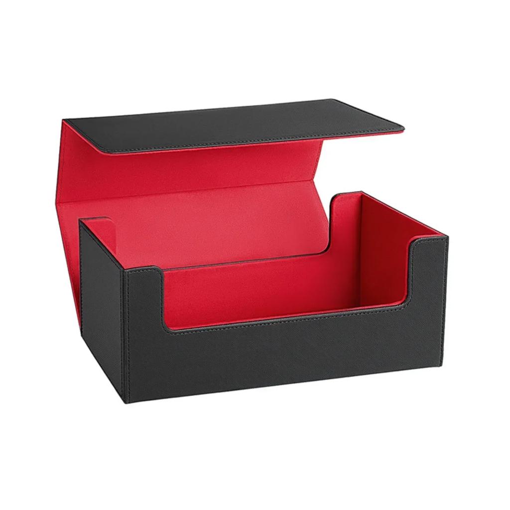 Card Case Deck Box Guard Card Protector with Top Open Magnetic Lid Organizer Trading Cards Durable Dustproof Sturdy Storage Case