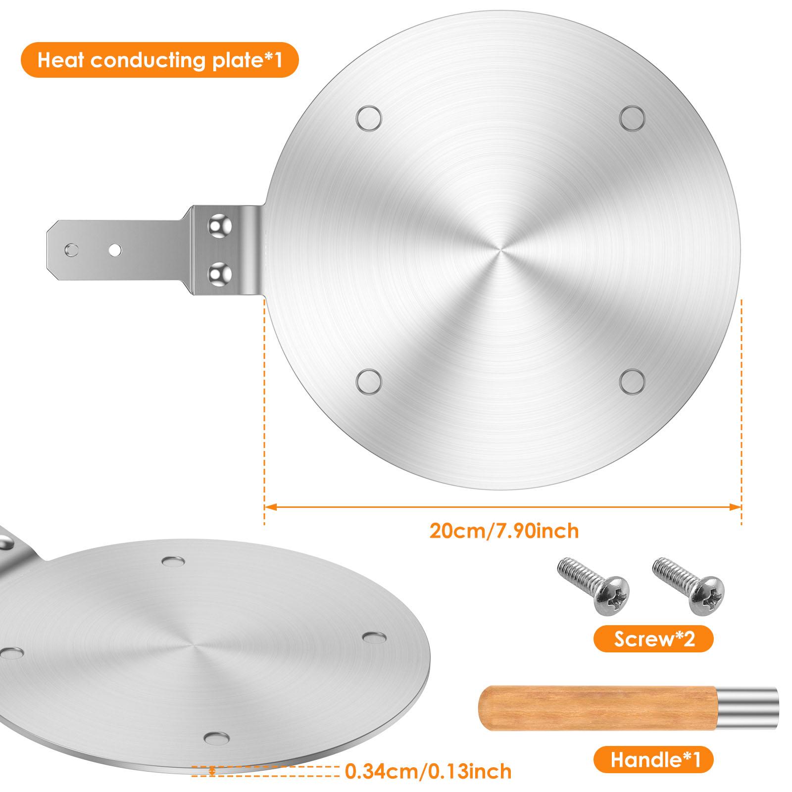 Kitchen Induction Cooker Heat Conduction Plate Heat Diffuser Ring Plate Induction Cooker Stove Protector Kitchen Accessories