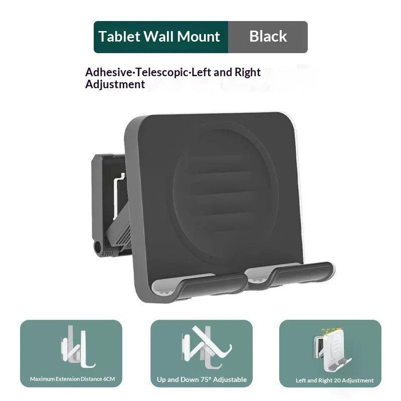 1 Pcs Portable Wall Mount Shower Phone Holder Adjustable Self-Adhesive Cellphone Stand Universal Stand