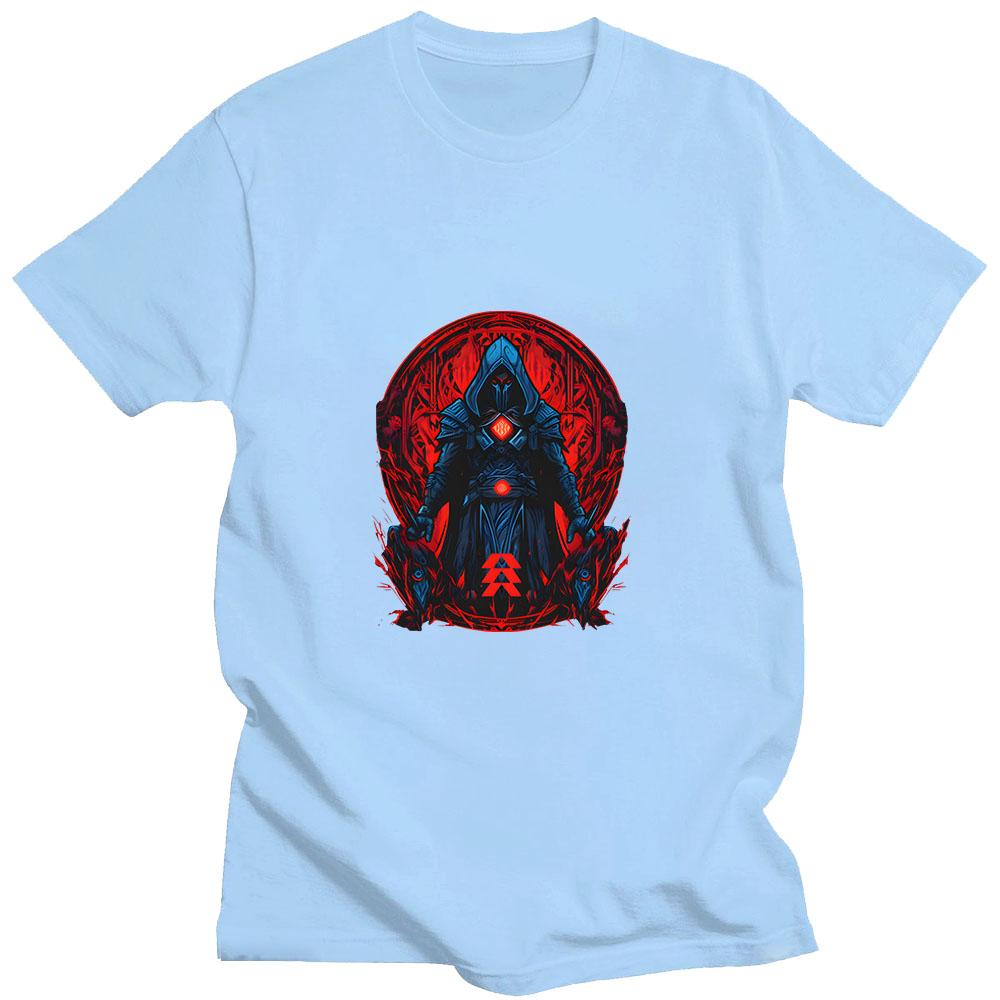 Destiny 2 T Shirt Anime Print Cartoon Cute Tee-shirt Short Sleeve High Quality O-neck Tshirt Camiseta Hombre Harajuku Kawaii Top