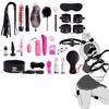 SM Kit 23PCS PU Leather Plush Set Sexy Toy Suit Special Bundled Binding Set.
