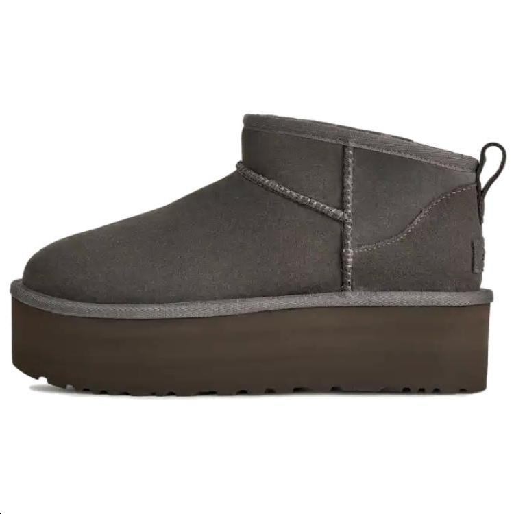(WMNS) UGG Classic Ultra Mini Platform Boots Charcoal Grey Women s 1135092-CHRC EU 39