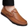 Designer Slip-on Herren Kleid Loafers Frühling Herbst Weiche Sohlen Männliche Fahrschuhe Mode Einfarbige Lederschuhe Männlich