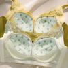 French Lace Bra Women's Gathering Bra Breast Collection Anti Sagging No Steel Ring Adjustable Thin Bra