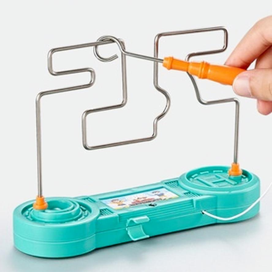 1 Pcs Electric Shock Toy For Kids Adults Children Study Supplies Toys Touch Maze Game Party Funny Game Science Experiment Toys