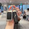 Jaguar XFL/XEL/F-Pace/XJL/F-Type/E-Pace High-End Leather Metal Key Case for Men & Women