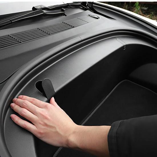 2PCS Front Trunk Bag Hooks for  Tesla Model 3 Frunk Hooks Clip Bolt Covers Grocery Bag Cargo Hook Cover Auto Accessories