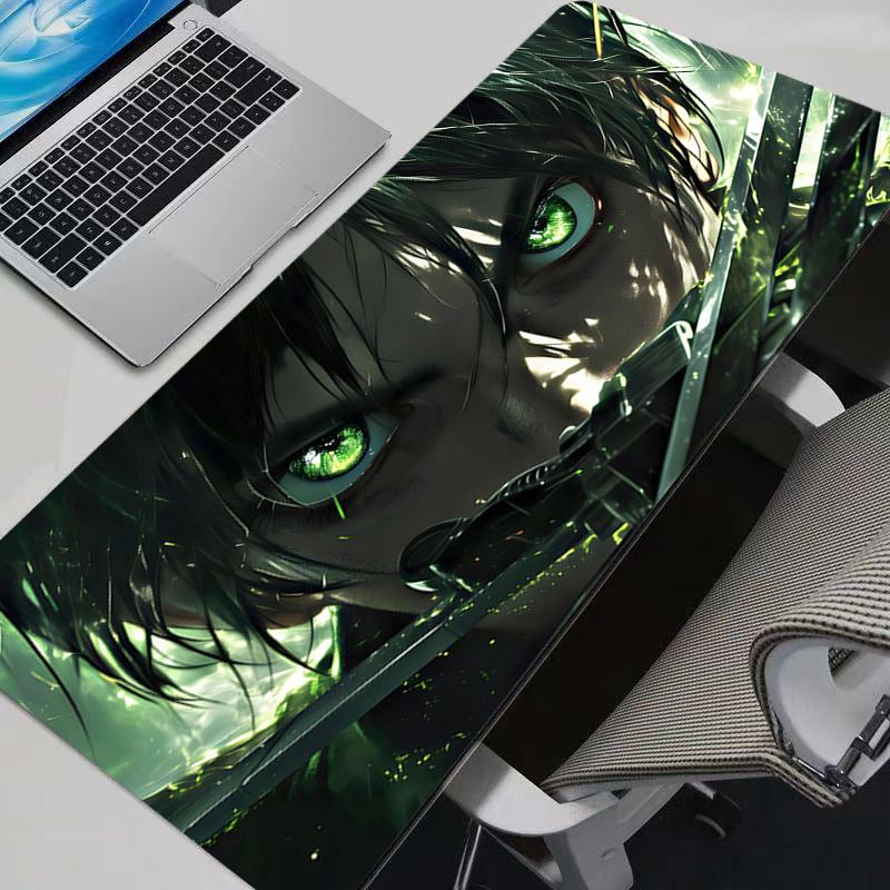 Mouse Pads Anime Mouse Pad Gamer Keyboard Mousepad Pc Computer Soft rubber Desk Mat Gaming Pad A-attack on Titans Mouse Mats