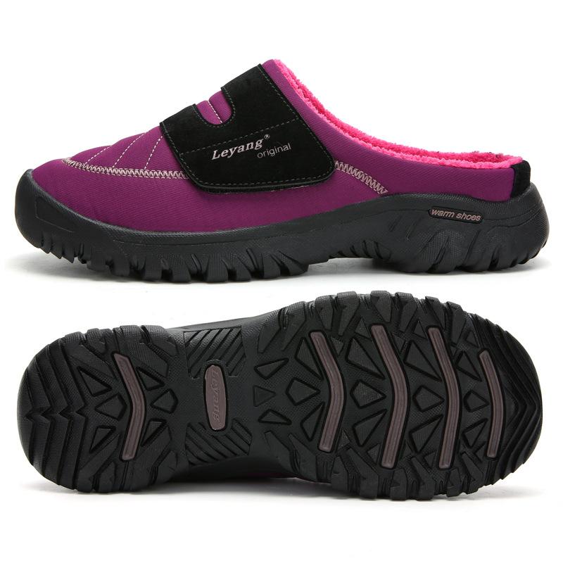 Winter Men Slippers Flip Flops Men Warm Fur Slides Men Shoes Outdoor Slippers Unisex Hotel Slippers Home Pantoufle Homme