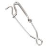 2PCS Stainless Steel 304 Fishing Clip 100mm Length Fishing Lure Snaps Fishing Snap Land Fishing