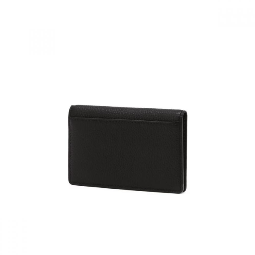 Daks Flo Black Slim Card Wallet Dcho6f621bk