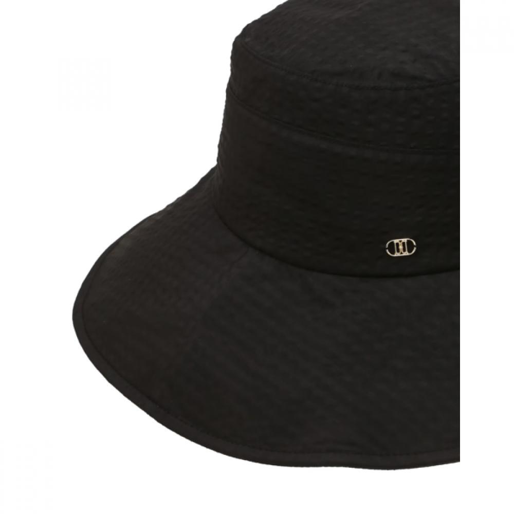 Daks Black Dd Logo Bucket Hat Dbhe5fs01bk