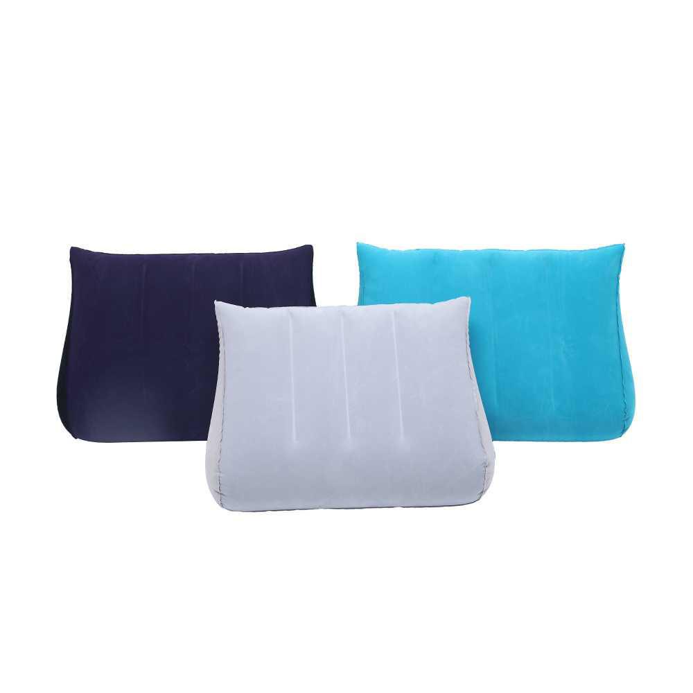 Oreiller dorsal triangulaire gonflable multifonctionnel épaissi avec pente anti-reflux.