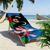 Bing Print Beach Towel, Large Soft Quick Dry Towel for Beach Camping Swimming