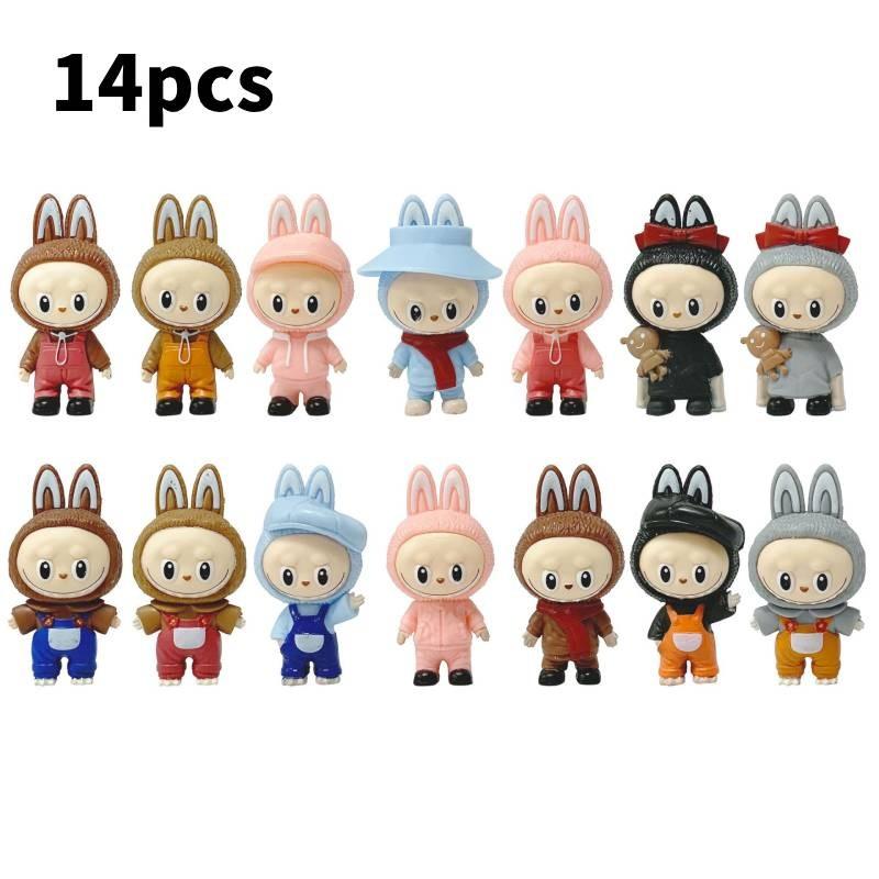Cartoon Action Figure Model Toy Decoration Doll Children Gifts Ornament