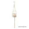 Shixun Macrame Plant Hanger with Wooden Ring