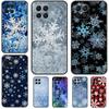 Snow Snowflake Winter Phone Case For Honor 90 Lite 50 70 Magic 5 6 Pro 8X X6 X7 X8 X9 X8a X7a X6a X9b X9a Cover