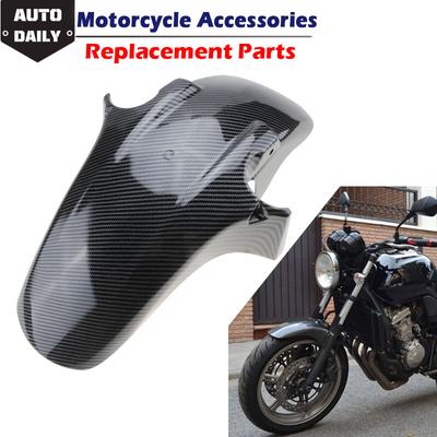 Motocykl wzór z włókna węglowego przednie błotniki osłona Fairing błotnik pasuje do Honda CB250F CB600F CB900F CB1300 Hornet 250 600 900