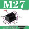 Pressure Plate Trapezoidal T-Slot Nut, Sizes M8-M27