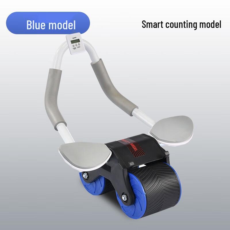 Ayoub Dual Wheel Ab Roller with Elbow Support