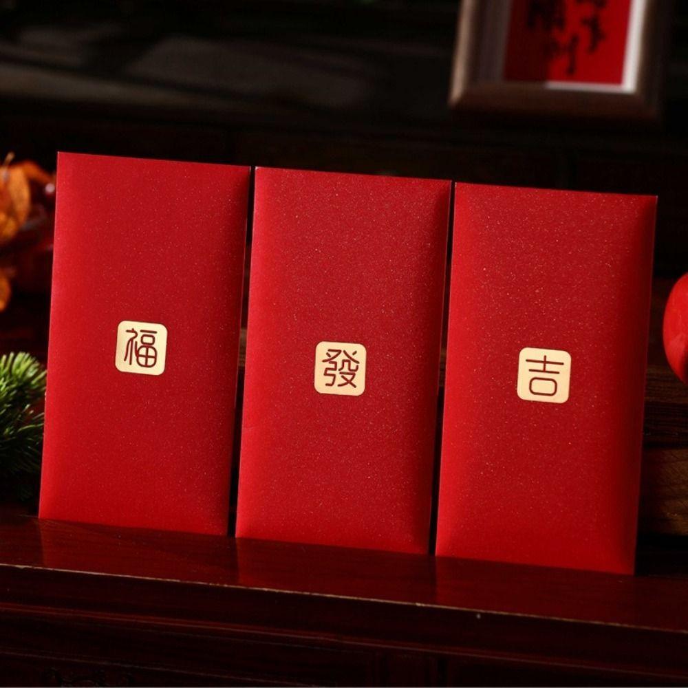 6 Pieces Chinese Style 2026 Horse Year Red Envelope Spring Festival Envelopes  Spring Festival