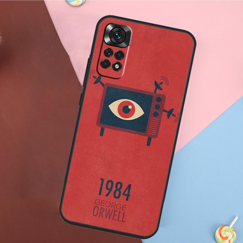 1984 George Orwell Cover For Xiaomi Redmi Note 14 13 Pro 12 11 9 10 9S 10S 11S 12S Redmi 14C 10C 12C 13C Case