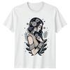 Mystical Unisex Floral Serenity Art Unisexs TShirt Art Birthday Gift For Her