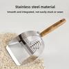 Steel Cat Litter Scoop Long Handle Pet Waste Shovel Cleaning Tool for Tofu Sand Litter Box Cats Supplies