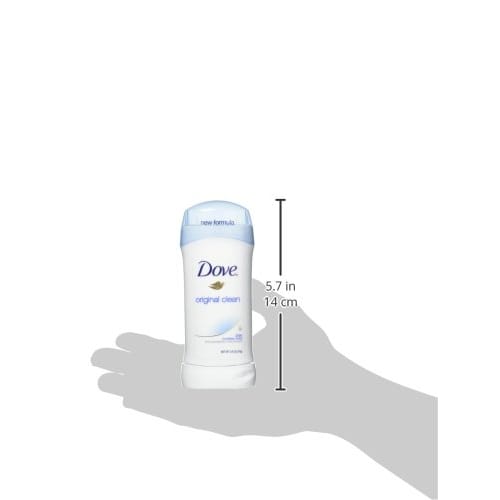 Dove Anti-Perspirant/Deodorant Invisible Solid Original Clean 73g ()