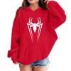 Kids Casual Letter Print Pullover Hoodie for Everyday Wear