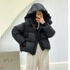 Winter Thick Cotton Padded Parka Coat for Women Hooded Down Jacket Ladies Overcoat Outwear