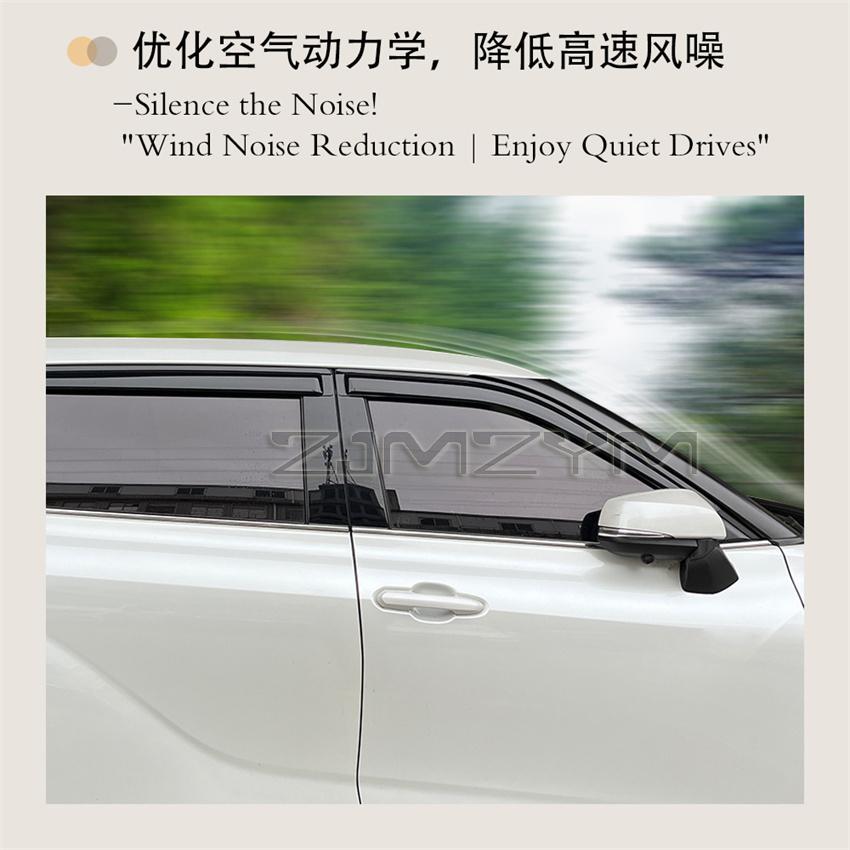 Window Visor for RENAULT CLIO 4 HATCHBACK WAGON 2012 2013 2014 2015 2016 2017 2018 2019 Wind Deflectors Rain Guards Door Ent