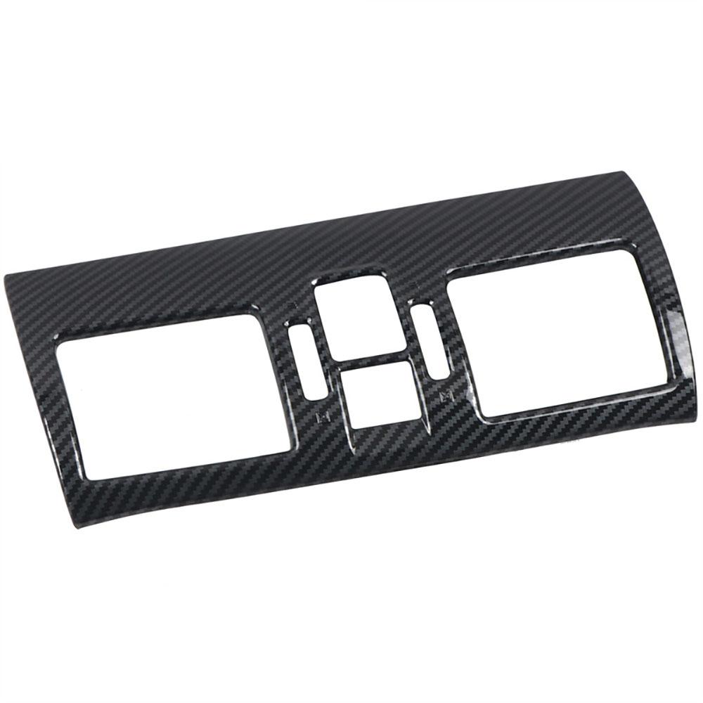 Carbon Fiber Style Middle Console Air Vent Cover for Subaru WRX STi 2015-2020