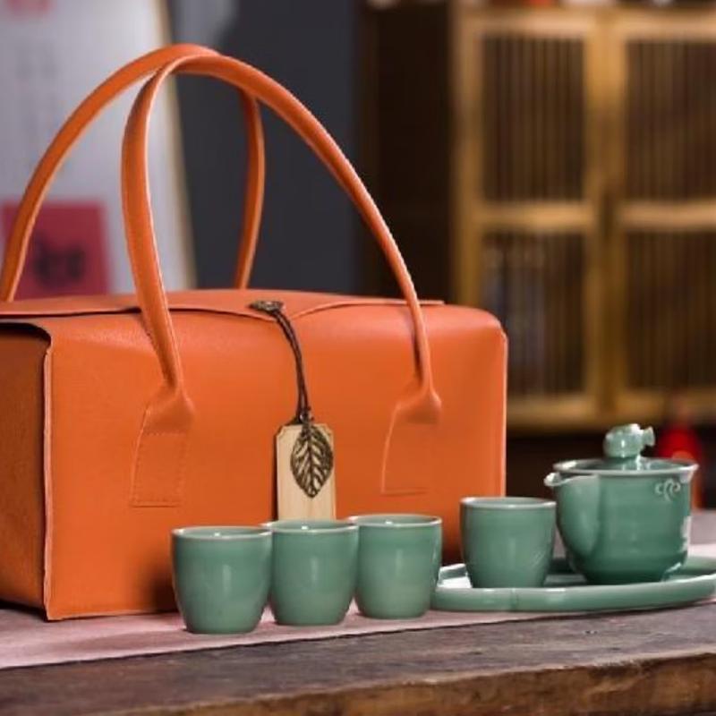 Yihude Niannian Youyu Clay Travel Tea Set