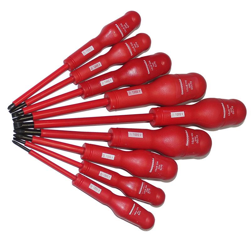 1000V Insulated Phillips Screwdriver Set - Industrial Grade for Electricians