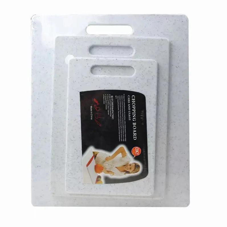 Antybakteryjna deska do krojenia PP z teksturą marmuru deska do siekania mięsa bezpieczna w zmywarce