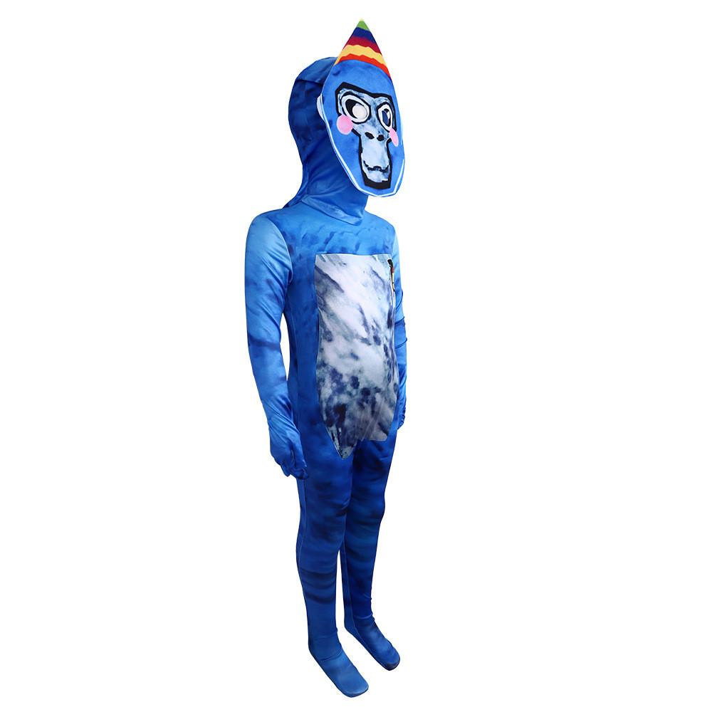 Child Tag Gorilla  Cosplay Costume Jumpsuits Halloween Party Performance Stage